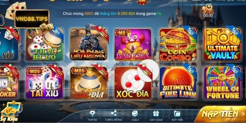 Ưu điểm giúp tạo nên tên tuổi của Vnd88